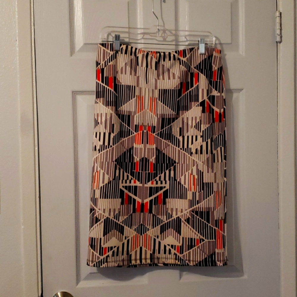 Mossimo geometric print skirt